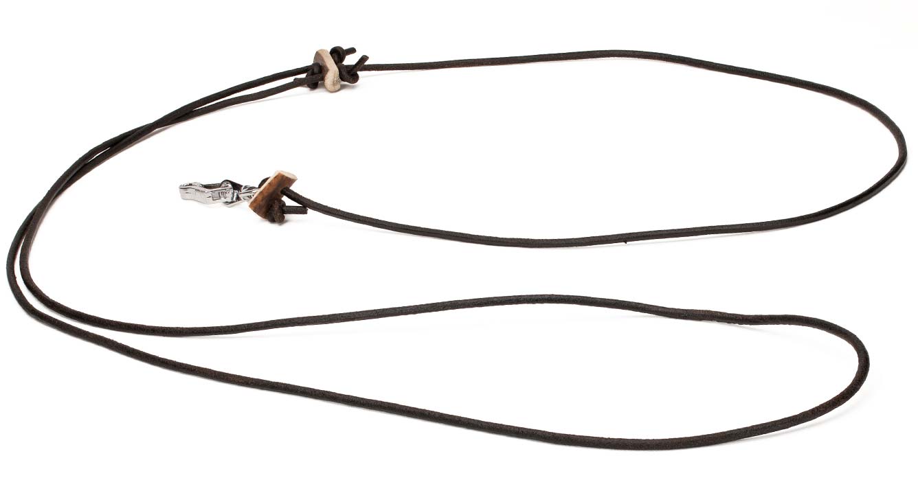 Mystique Rundleine Leder 4 mm (braun)