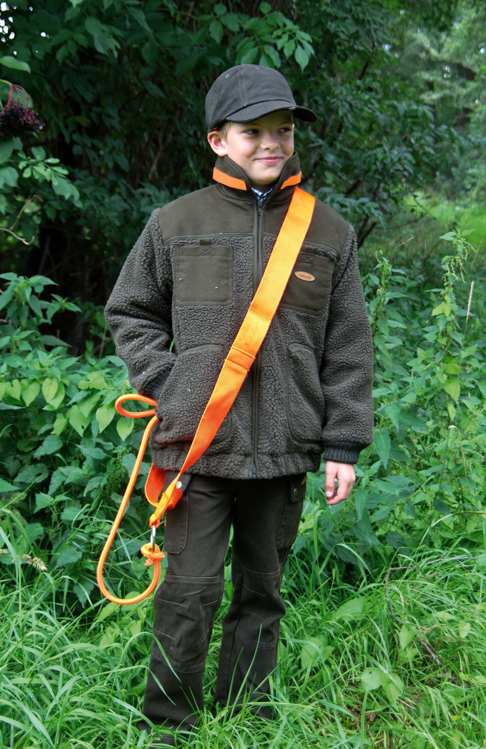 Hubertus Kinder-Faserpelzjacke (oliv) Hubertus Kinder-Faserpelzjacke (oliv)
