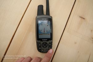 Einstellung des Garmin Astro 220