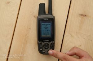 Einstellung des Garmin Astro 220 GPS-Hundeortungssystems