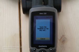 Einstellen des Garmin Astro 220 GPS Hundeortungssystems