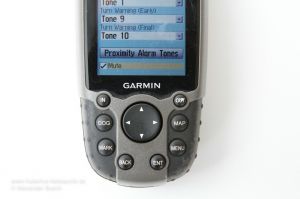 Einstellen des leisen Modus bei einem Garmin Astro 220