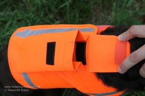 Rückentasche der Signalweste Holstein
