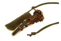 Blattjagd-Lockinstrument Rottumtaler Rehblatter, Ausführung Rose