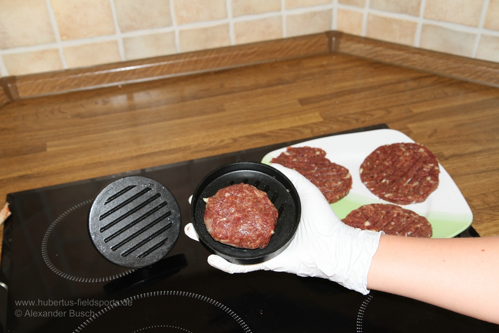 Burgerpatties formen